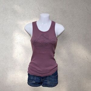 Y2k Volcom Purple Tank Top